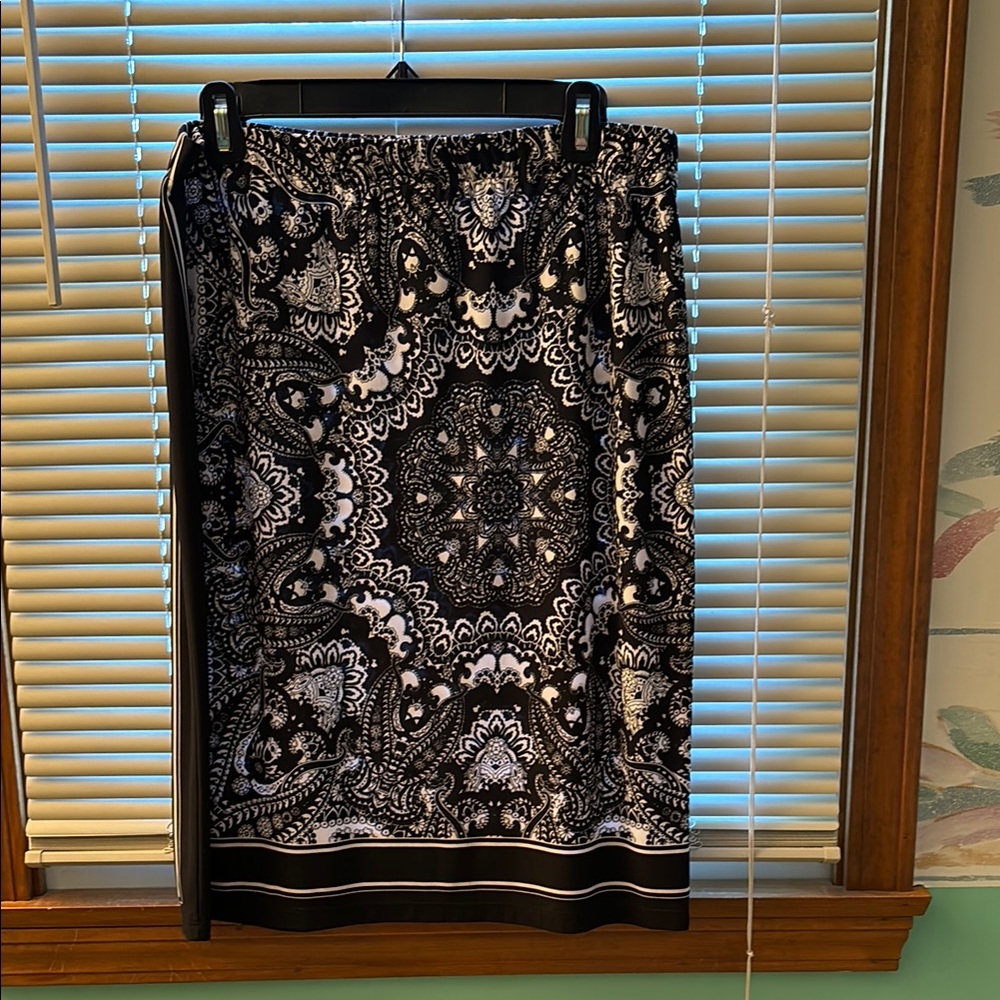 Chicos paisley skirt